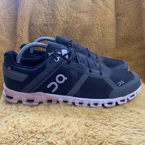 On Running Women's Sneakers - Black and Pink